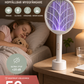 ✨ 4-in-1 Rechargeable Folding Mosquito Zapper – Quiet & Powerful Protection ✨