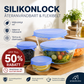 🧊 Silikonlock för matförvaring – 6-pack | Tätt & flexibelt | SPARA 50% idag!