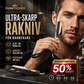 🪒 Hopfällbar rakhyvelhållare – Manuell & fickvänlig | SPARA 50% idag!
