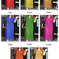 Solid Color Cotton Linen V-neck Dress