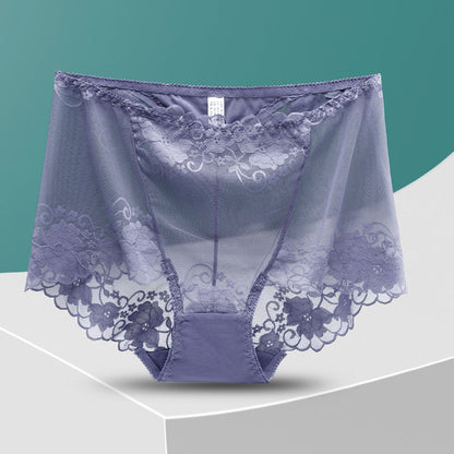 Ladies Breathable Lace Knickers(2pcs)