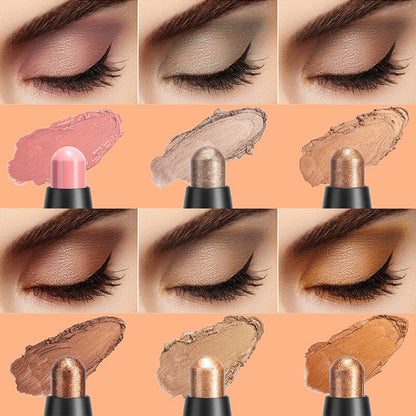 🔥Hot Sale🔥Last Day 55% Off - 2-in-1 Shimmer Eyeshadow Stick