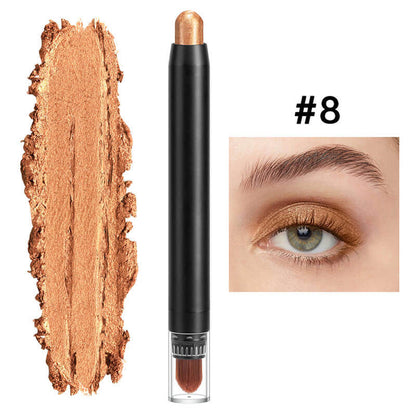🔥Hot Sale🔥Last Day 55% Off - 2-in-1 Shimmer Eyeshadow Stick
