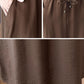 Splice Fake Two-piece Age Reducing Dress