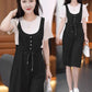 Splice Fake Two-piece Age Reducing Dress