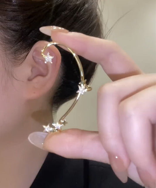 Asymmetric Star Hook Earring&Stud Earrings