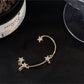 Asymmetric Star Hook Earring&Stud Earrings