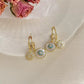 Zircon Astral Shell Earrings
