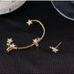 Asymmetric Star Hook Earring&Stud Earrings