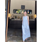 Temperament French Holiday Style Midi Dress