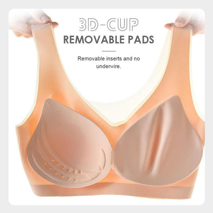 Summer Hot Sale Ultra-thin Ice Silk Seamless Bra
