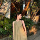 Temperament French Holiday Style Midi Dress