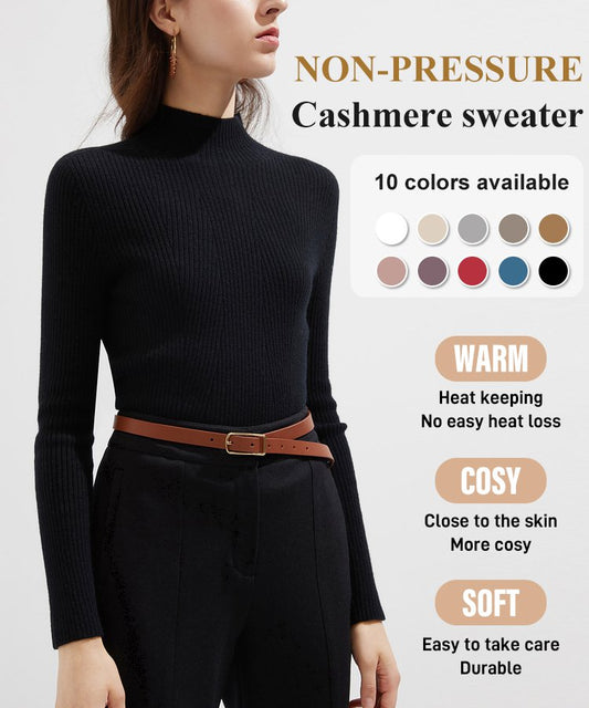 New half-high neck knitted bottoming shirt