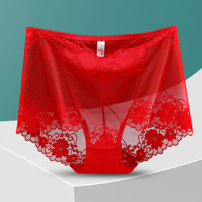 Ladies Breathable Lace Knickers(2pcs)