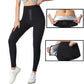 Rib-Knit High Waist Cincher Sports Leggings