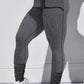 Rib-Knit High Waist Cincher Sports Leggings