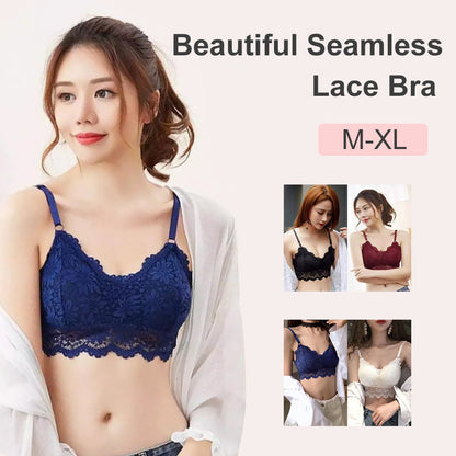 Beautiful Seamless Lace Bra