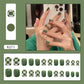 Checkerboard Nail Patch with Jelly Gum (24PCS)