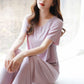 🔥 Buy 2 Free Shipping 🔥Soft Comfortable Ice Silk Short Sleeve T-Shirt Two Piece Set Loose Wide-leg Pants