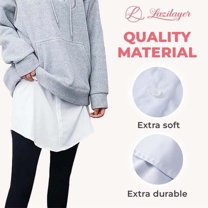 Last day promotion 49% off--Woman Layering Shirt Extender