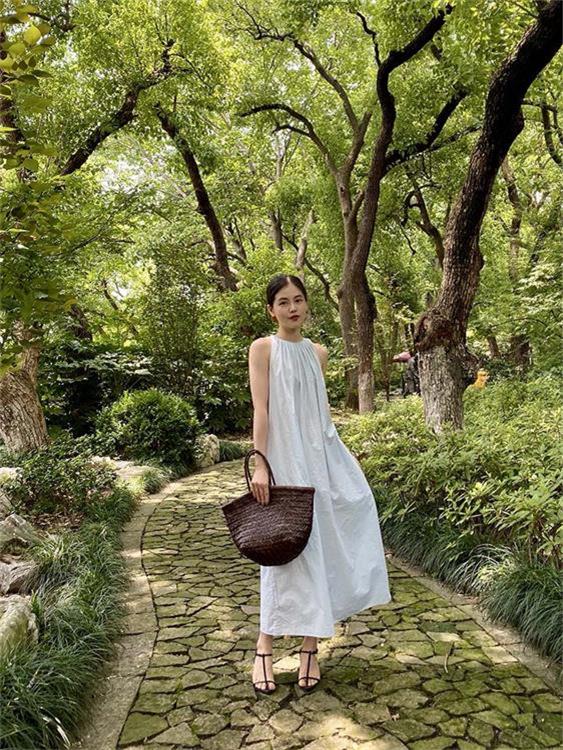 Temperament French Holiday Style Midi Dress