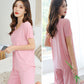🔥 Buy 2 Free Shipping 🔥Soft Comfortable Ice Silk Short Sleeve T-Shirt Two Piece Set Loose Wide-leg Pants