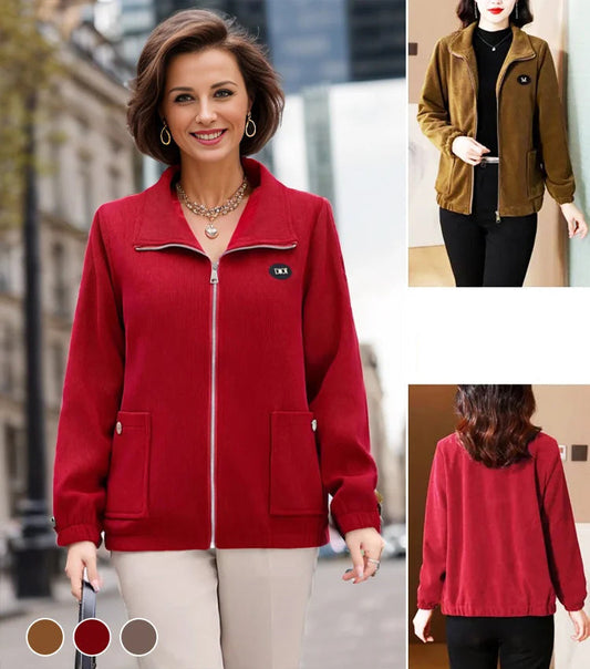 Warm And Cozy Fashionable Corduroy Jacket