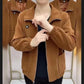 Warm And Cozy Fashionable Corduroy Jacket