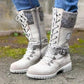 Orthopedic Boots Women Snow Cold Winter Mid-calf-Free shipping