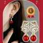 Dragon Hanging Bead Earrings -- （Have one's wishes come true！）