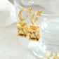 Personalized Lava Necklace & Earrings (Sizzling love)