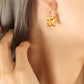 Personalized Lava Necklace & Earrings (Sizzling love)